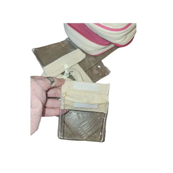 NWT Mainstreet Collection Canvas Square Jewelry Travel Storage Organizer Case - Picture 7 of 13